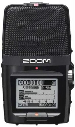 ज़ूम H2n स्टीरियो/सराउंड-साउंड पोर्टेबल रिकॉर्डर