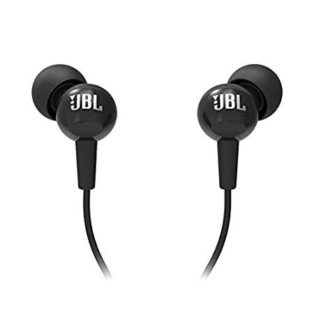 Open Box, Unused JBL C100SI Wired In Ear Headphones with Mic, JBL Pure Bass Sound Pack of 5
