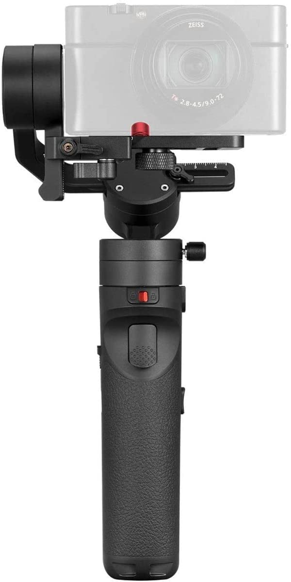 कॉम्पैक्ट कैमरों के लिए ज़ियुन क्रेन एम2 3 एक्सिस गिम्बल का उपयोग किया गया