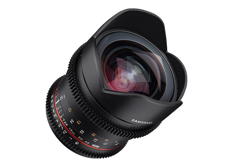 Samyang 16mm T2.6 VDSLR ED AS UMC Canon EF Cine lens