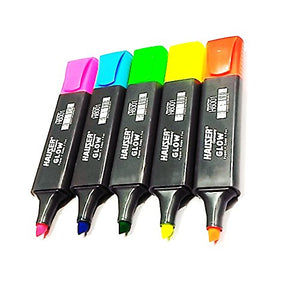 Hauser Multicolored Glow Highlighter Pack of 60