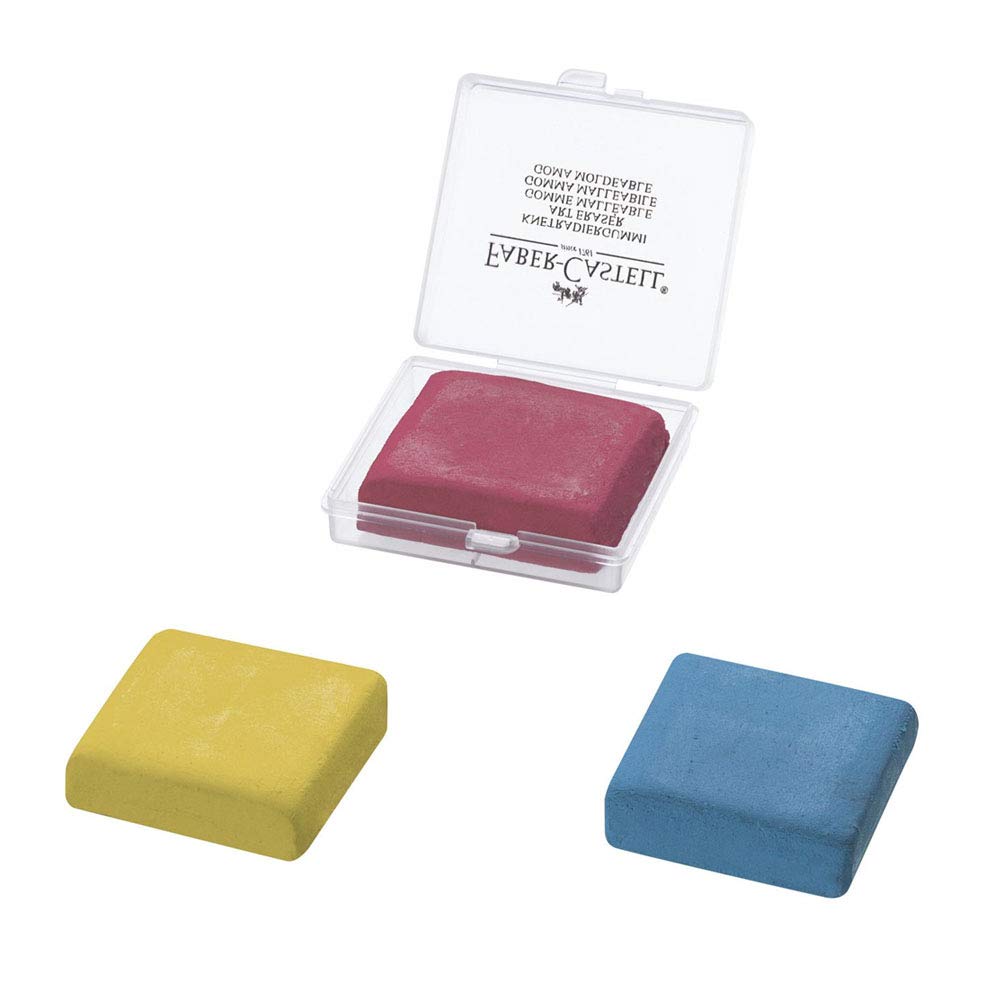 Faber Castell 6 Kneadable Art Eraser Box Assorted  Pack of 20