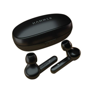 Open Box, Unused Hammer Solo 3.0 Bluetooth Truly Wireless In Ear Earbuds With Mic Black