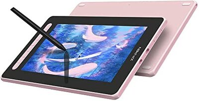 Drawing Tablet with Screen XP PEN Artist12 2nd Pen 11.6 Inch Pink