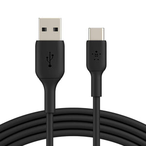 Open Box, Unused Belkin Type C to USB-A 2.0 Male Cable 3.3 feet 1 meter Black