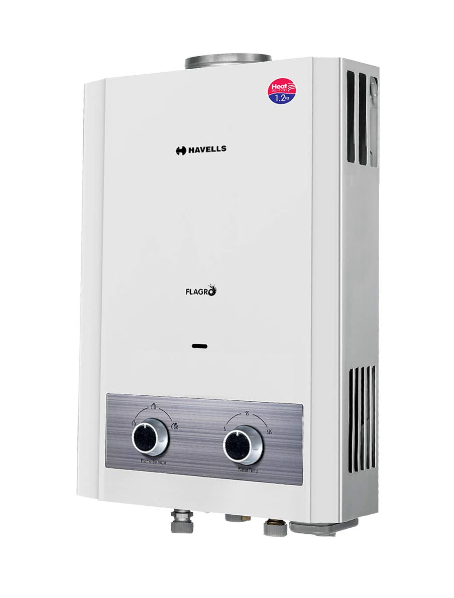 Havells Flagro 6 Litre Instant LPG Water Heater White