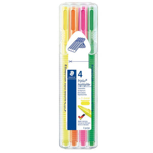 Detec™ Staedtler Triplus Textsurfer Staedtler Box - Multicolor Body, Multicolor Ink, Pack Of 4