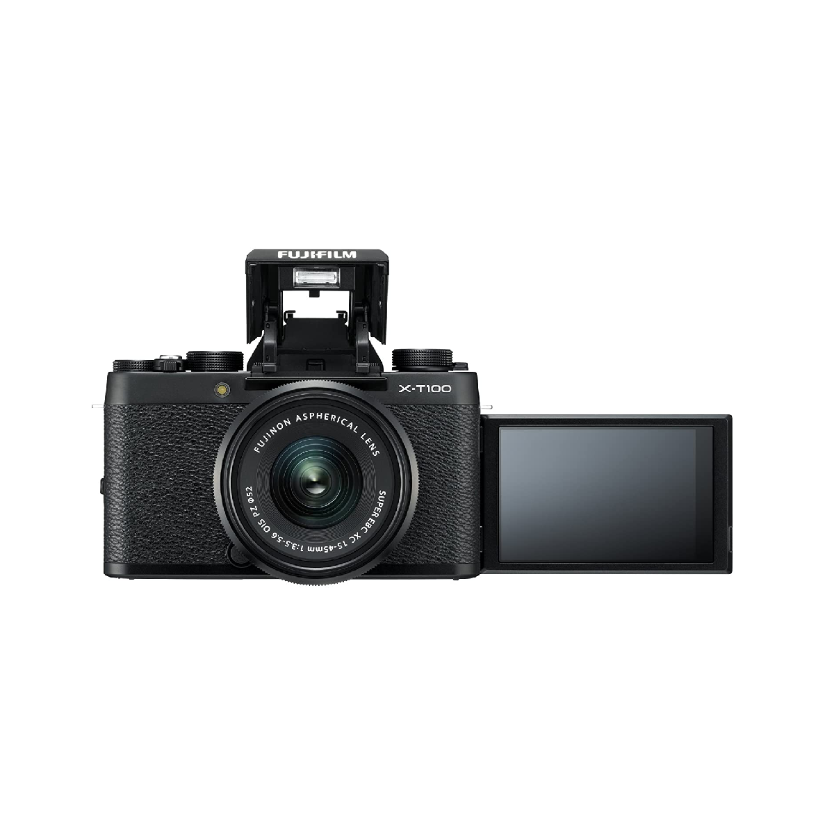 Open Box Unused Fujifilm X T100 Mirrorless Digital Camera With 15