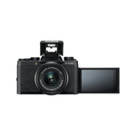 गैलरी व्यूवर में इमेज लोड करें, फुजीफिल्म एक्स टी100 मिररलेस डिजिटल कैमरा 15 45 मिमी लेंस के साथ काला
