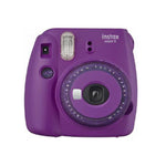 Load image into Gallery viewer, Open Box, Unused Fujifilm Instax Mini 9 Instant Camera Clear Purple Gift Box
