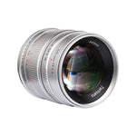 Load image into Gallery viewer, 7artisans 55mm F 1.4 Lens For MFT Silver
