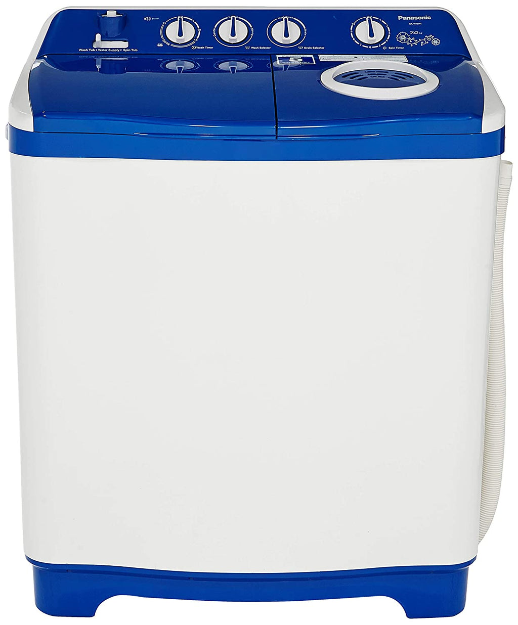 Panasonic Na-w72h2arb Semi-automatic Washing Machine 7.2 Kg, Blue