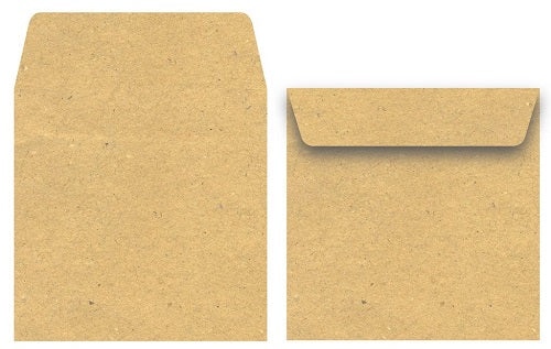 Peace Plain Kraft Paper Envelopes Atm Pouches Micro Covers120 Gsm