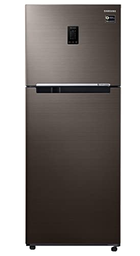 Samsung Top Mount Freezer with Curd Maestro 386L Luxe Brown RT39T5C3EDX