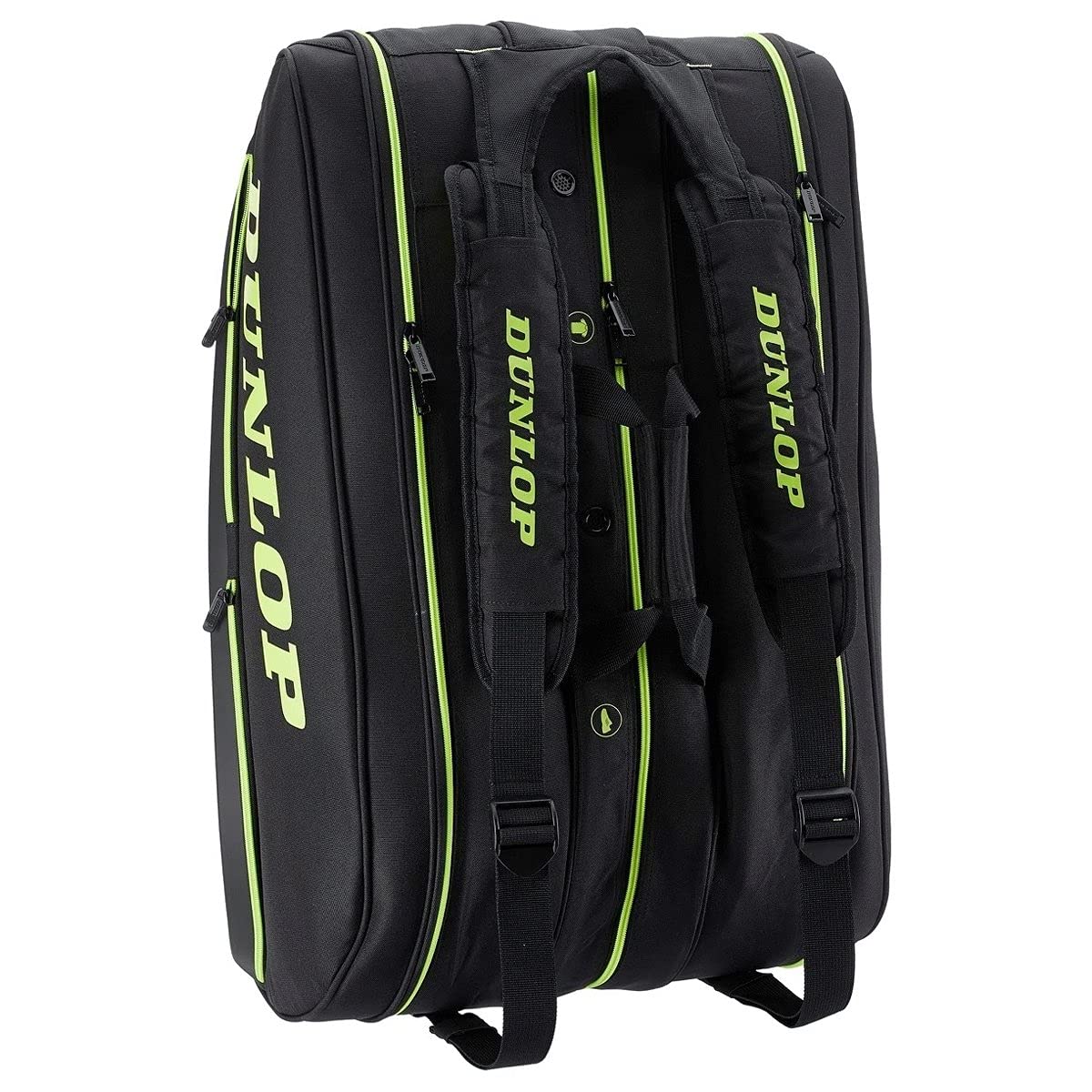 DUNLOP SX Performance 12 Pack Thermo Tennis Bag Black and Yellow