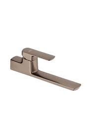 Queo Wall Mounted Spout (Brushed Dark Nickel)