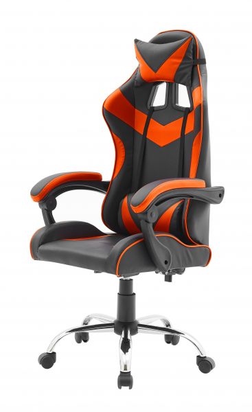 Detec Quad Ergonomic Gaming Chair in Orange Colour