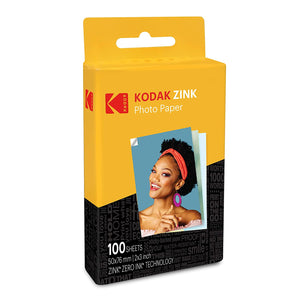 Kodak 2"x3" Premium Zink Photo Paper (100 Sheets)
