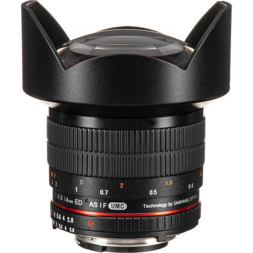 Nikon Ae के लिए सैम्यांग एमएफ 14mm F2.8 लेंस