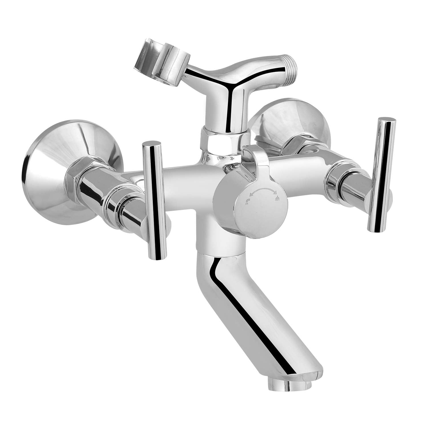 Parryware G0619A1 Agate (Quarter Turn Range) Wall Mixer with Crutch