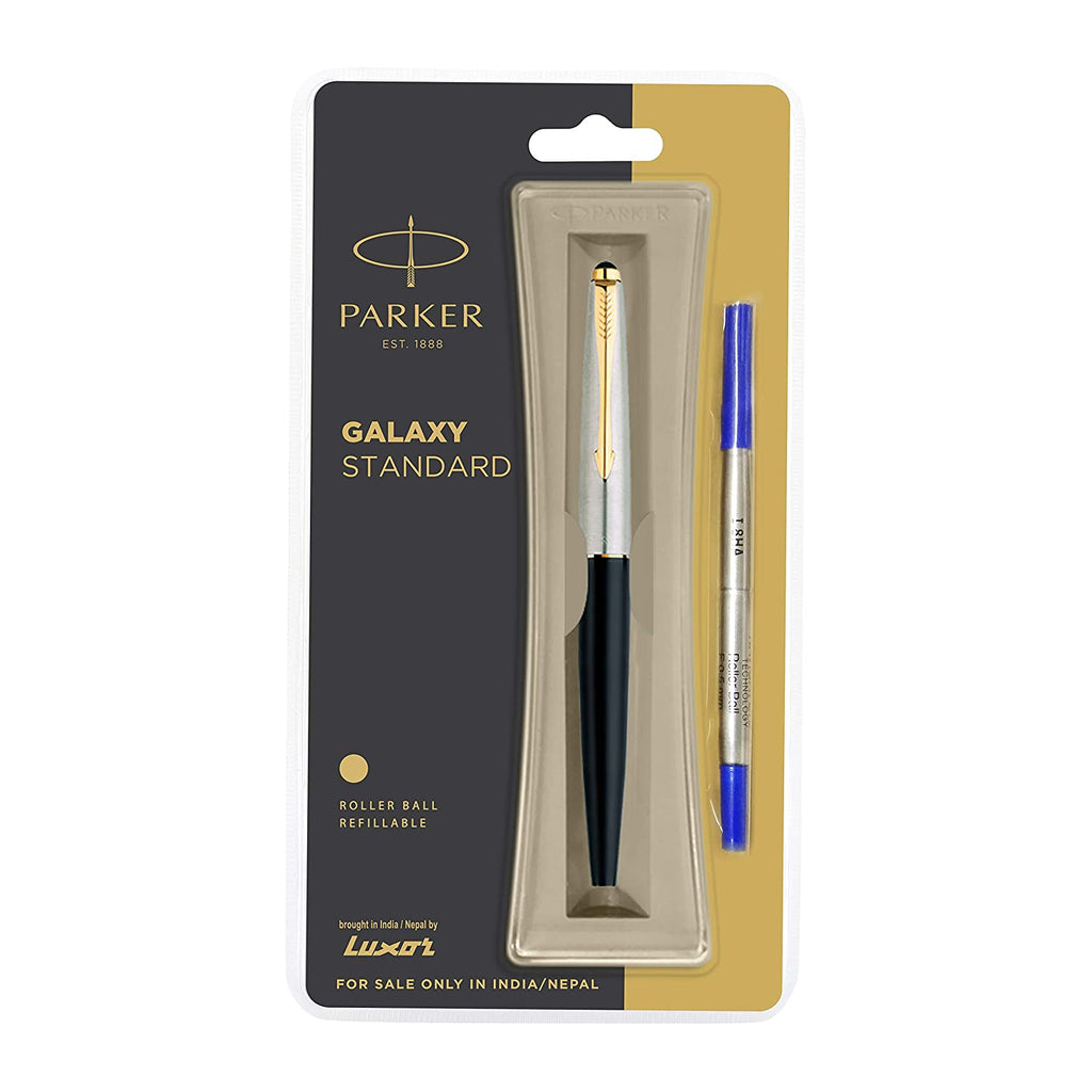 Detec™ Parker Galaxy Standard Roller Ball Pen Pack of 5