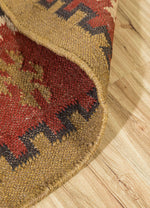 Load image into Gallery viewer, Jaipur Rugs Bedouin Jute And Hemp Material Coarse Texture Red
