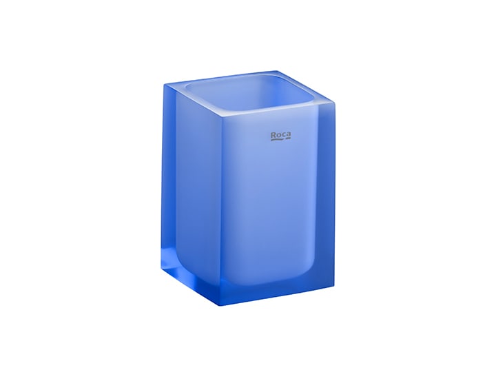 Roca Ice Overcounter Top Glass Tumbler Blue RA816860013