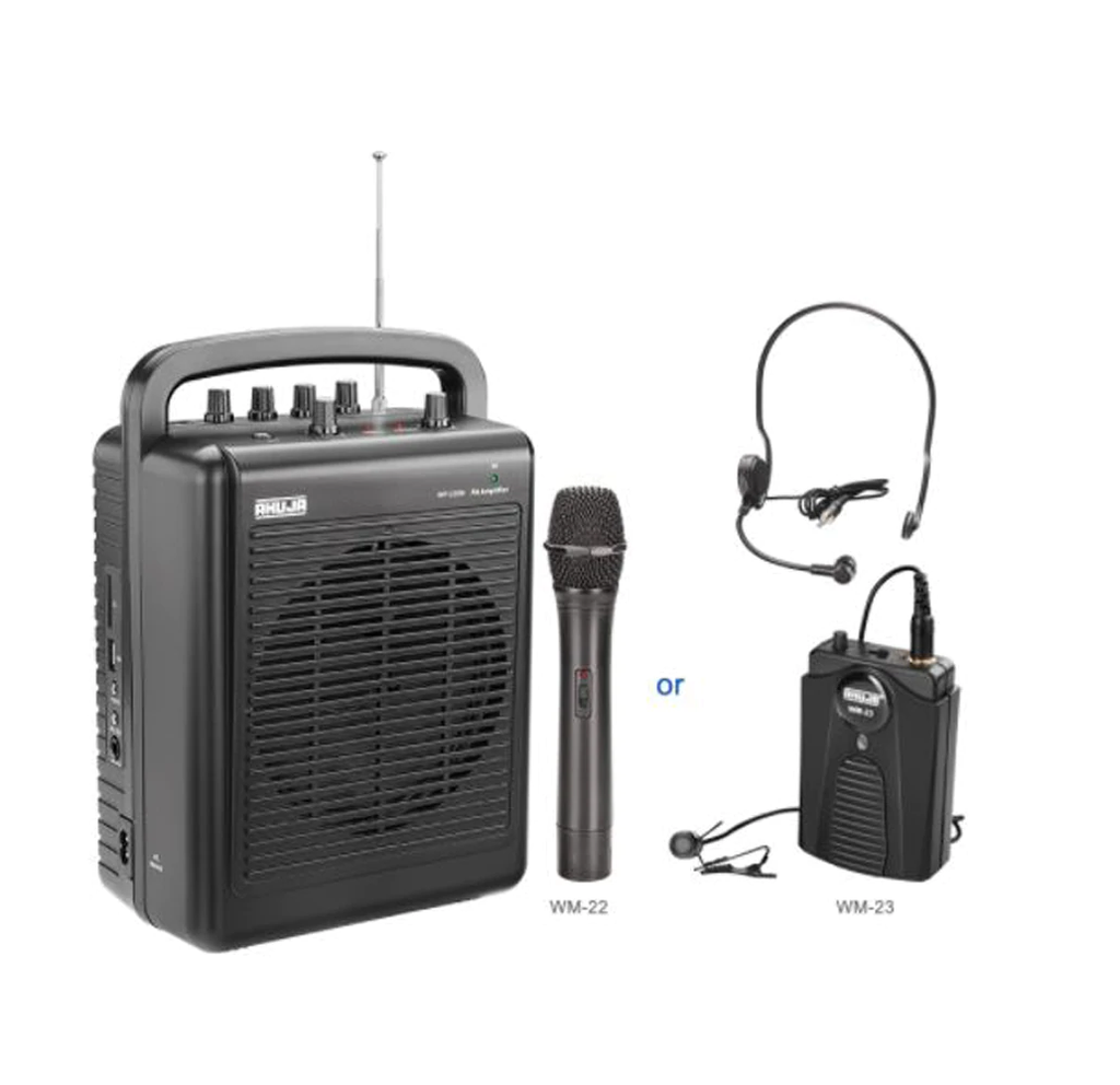 Ahuja Portable PA system WP-220M with Bluetooth