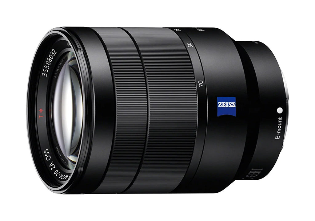 Sony SEL2470Z Vario-Tessar T FE 24-70mm F4 ZA OSS Lens Black