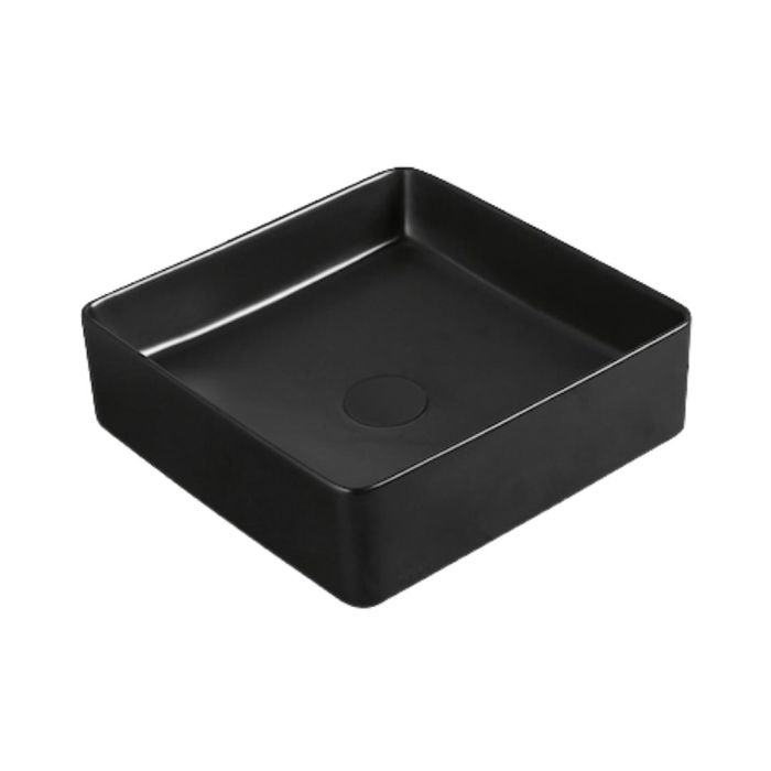 Parryware Table Top Square Shaped Black Basin Area Nightlife C89507C
