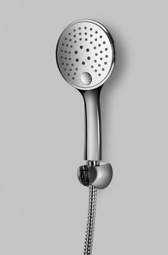 Queo 2 Jet hand shower (with hose pipe & hook)