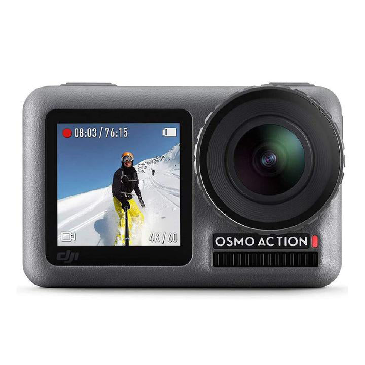 Open Box, Unused DJI Osmo Action Cam Digital Camera with 2 displays 11m Waterproof 4K