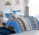 Load image into Gallery viewer, Sleeping Owls Allure 100% Soft Cotton 144 Tc Double Bedsheet with 2Pc Pillow Cover-228Cm X 254 cm
