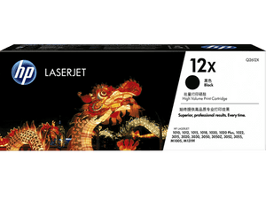 HP 12X Black Contract LaserJet Toner Cartridge