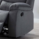 Load image into Gallery viewer, Detec™2 Seater Manual Recliner in Grey Colour
