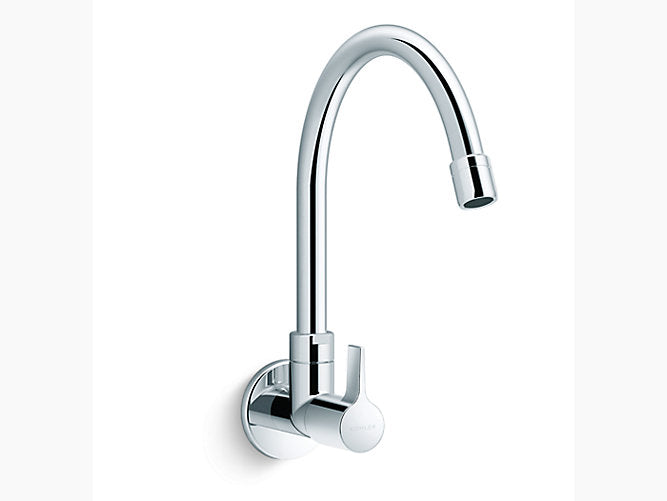 Kohler Taut Wall Mount Kitchen Faucet Cold Only K74054IN4CP