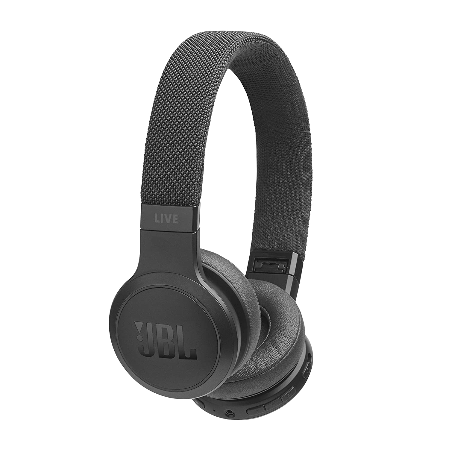 Open Box, Unused JBL Live 400BT by Harman Wireless On-Ear Voice Enabled Headphones with Alexa Black