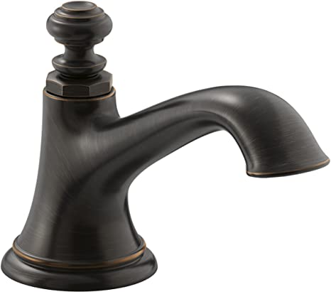 Kohler K-72759-2BZ Artifacts Bathroom sink spout with Bell design, Less Handles Oil-Rubbed Bronze