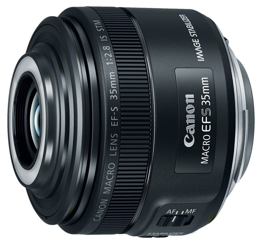 Canon EF-S 35mm f/2.8 Macro is STM, Black