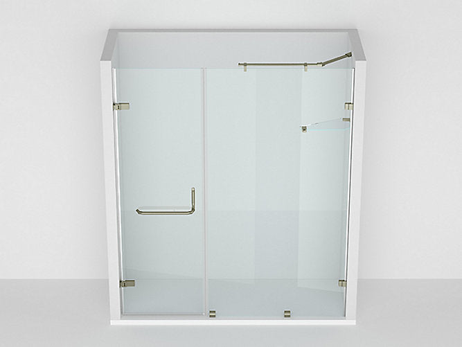 Kohler K-705078IN-BN Upto 3000mm 1Door2Panel- Straight