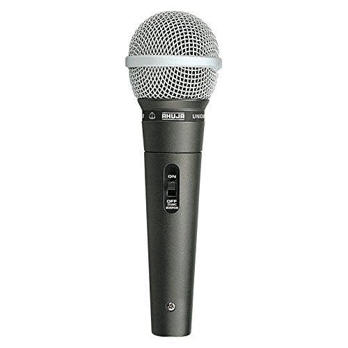Ahuja AUD-98XLR Unidirectional Dynamic Microphone -Corded Mic