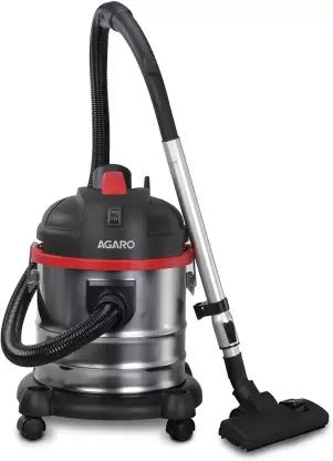 Open Box, Unused Agaro Ace 1600w Wet & Dry Vacuum Cleaner Grey and Black