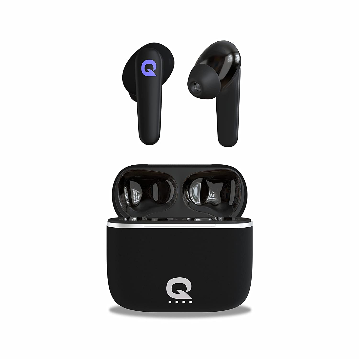 Open Box, Unused Quantum SonoTrix X Bluetooth Truly Wireless in Ear Earbuds Black