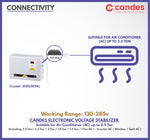 Load image into Gallery viewer, Candes Crystal Stabilizers for Inverter/ Split/ Window AC upto 2 Ton(130 V-285 V) Pack of 2
