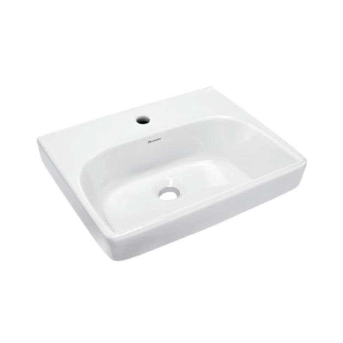 Parryware Wall Mounted Rectangle Shaped White Basin Area Uno C042L