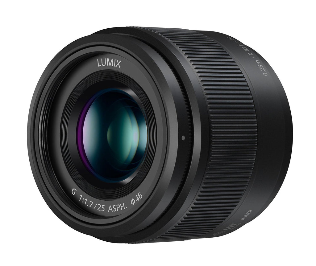 प्रयुक्त पैनासोनिक कैमरा Accy H-H025E-K 25mm लेंस (काला)