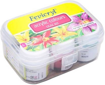 Fevicryl Lilac Kit Acrylic Medium 60 ml kit Pack of 40