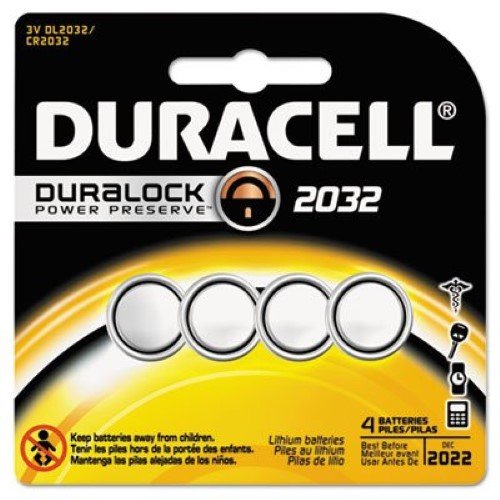 Duracell FSI- Lithium Medical Battery, 3V, 2032, Total 4 Cell