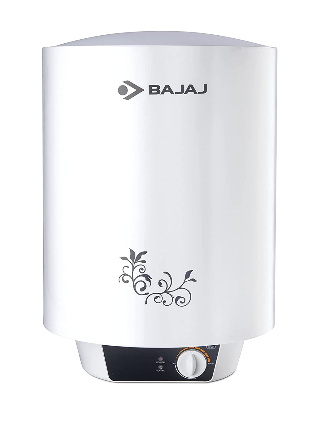 Bajaj New Shakti Neo 25L Metal Body 4 Star Water Heater with Multiple Safety System, White