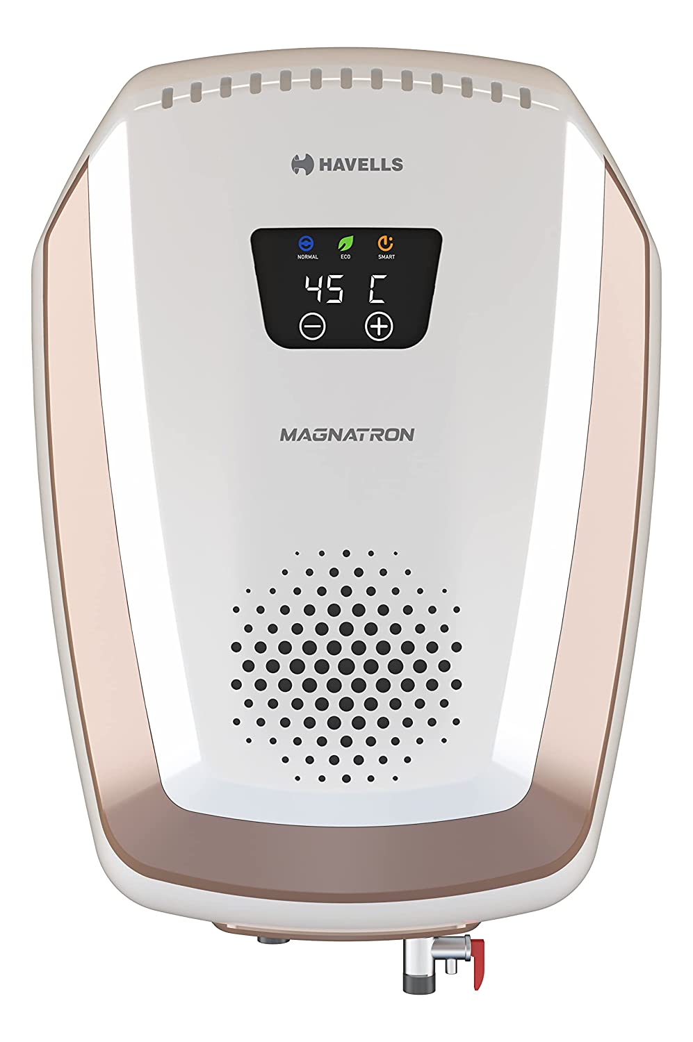 Havells Magnatron 25 Litre Storage Water Heater White Champagne Gold